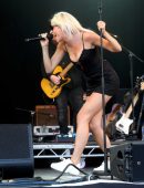 Pixie Lott Performing Live at Cornbury Festival in Oxfordshire