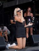 Pixie Lott Performing Live at Cornbury Festival in Oxfordshire