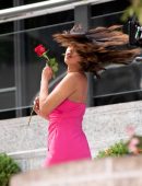 Priyanka Chopra on the Set of “Isn’t It Romantic” Movie in New York