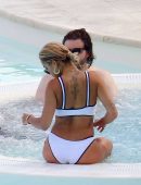 Rita Ora Booty in White Bikini in the French Riviera