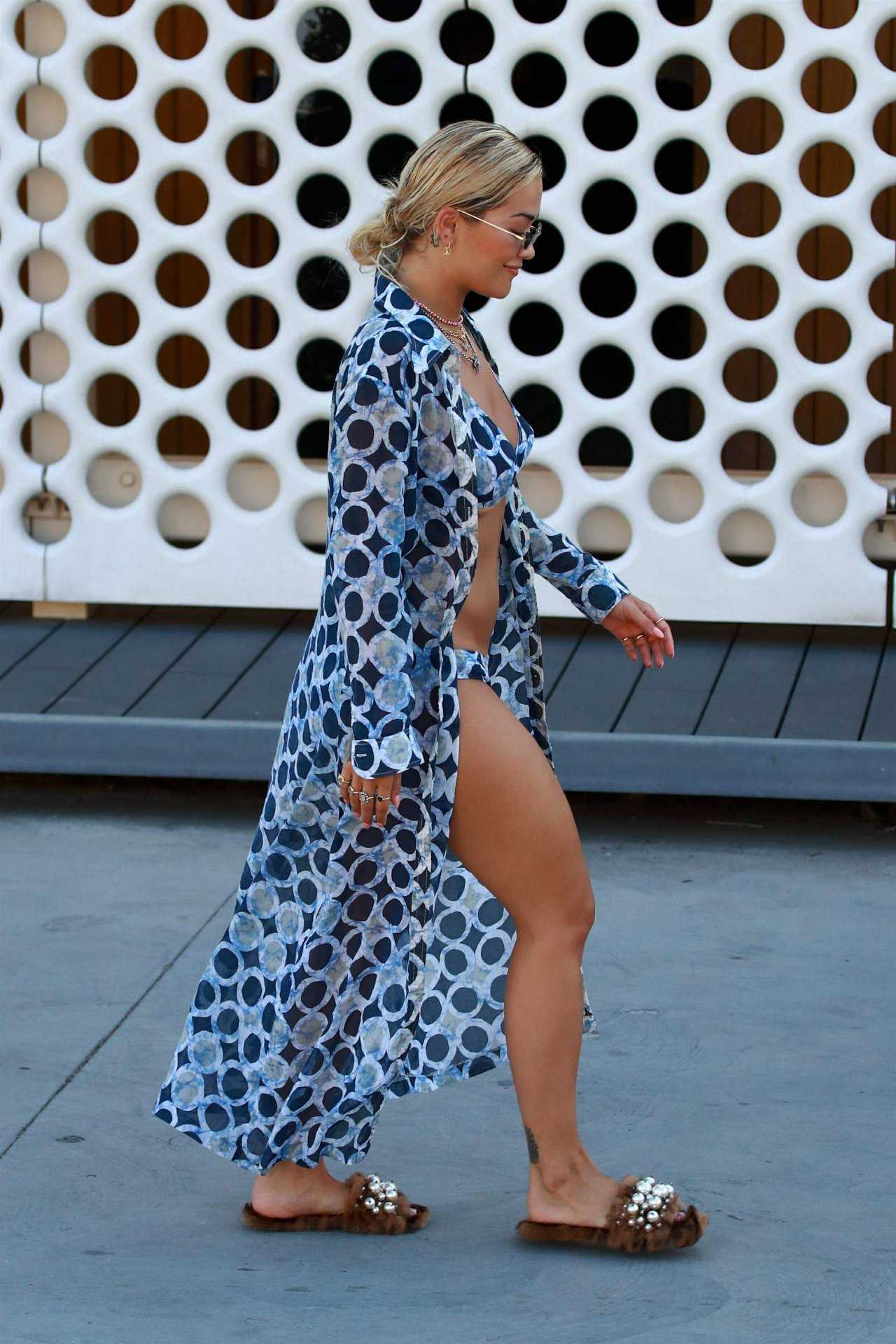 Rita Ora in Bikini in Barcelona