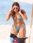 Sarah Kohan Booty in Bikini at the Beach in Miami