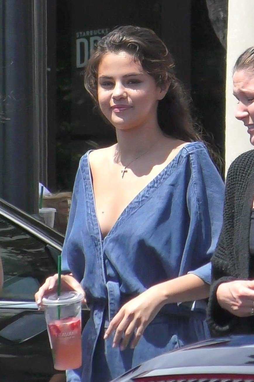 Selena Gomez Out and About in Malibu