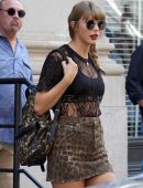 Taylor Swift Upskirt, Out in New York