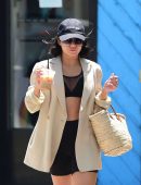 Vanessa Hudgens Leggy in Workout Gear in Studio City