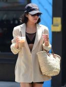Vanessa Hudgens Leggy in Workout Gear in Studio City