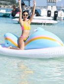 Victoria Justice and Madison Reed at Revolve Summer Event in Bermuda