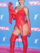 Amber Rose at 2018 MTV Video Music Awards in NYC