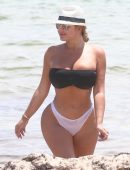Anastasia Kvitko Booty in Bikini at Miami Beach