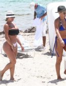 Anastasia Kvitko Booty in Bikini at Miami Beach