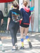 Ashley Benson and Cara Delevingne Out in West Hollywood