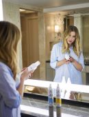 Ashley Benson in Olay’s New Foaming Whip Body - July 2018