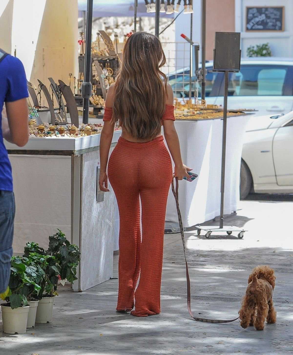 Demi Rose Mawby Out and About in Ibiza