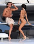 Emily Ratajkowski Booty in Bikini in Sardinia