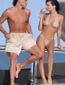 Emily Ratajkowski Booty in Bikini in Sardinia