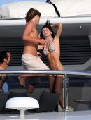 Emily Ratajkowski Booty in Bikini in Sardinia