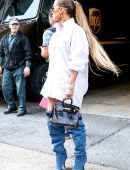 Jennifer Lopez Leggy Out in New York