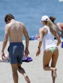 Kelly Rohrbach Booty in Bikini in Malibu