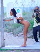 Kim-Kardashian-G-String-Bikini-Photoshoot-618
