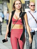 Kimberley Garner Booty Out and About in London