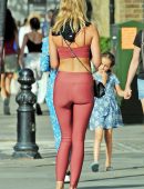 Kimberley Garner Booty Out and About in London