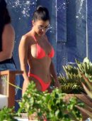 Kourtney Kardashian – Bikini Candids in Los Cabos