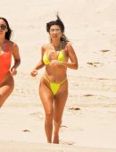Kourtney Kardashian – Bikini Candids in Mexico