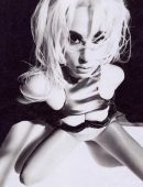Lady Gaga in Black and White Photoshoot 2018