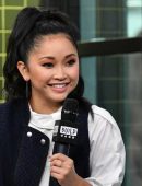 Lana Condor at AOL Build in NYC