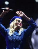 Rita Ora Performing at the Shergar Cup at Ascot Racecourse