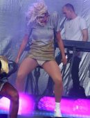 Rita Ora Upskirt Performing OnStage at Rize Festival in Chelmsford