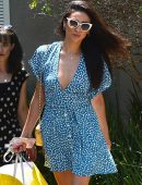 Shay Mitchell Outside InStyle's "Day of Indulgence" Party in Brentwood