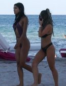 Yovanna Ventura in Swimsuit at Miami Beach