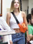 Amelia Hamlin and Delilah Hamlin at a Salon in Beverly Hills