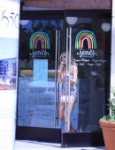 Ana Braga Booty, Out Enjoying Icecream in Calabasas, LA