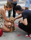 Bailee Madison Out with her Dog and Boyfriend in Toronto