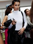 Bella Hadid Pokies at Prabal Gurung Fashion Show