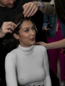Bella Hadid Pokies at Prabal Gurung Fashion Show