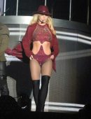 Britney Spears Performing Onstage on 'Piece of Me' European Tour in Blackpool
