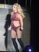 Britney Spears Performing Onstage on 'Piece of Me' European Tour in Blackpool