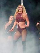 Britney Spears Performing Onstage on 'Piece of Me' European Tour in Blackpool