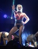 Britney Spears Performing Onstage on 'Piece of Me' European Tour in Blackpool
