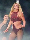 Britney Spears Performing Onstage on 'Piece of Me' European Tour in Blackpool