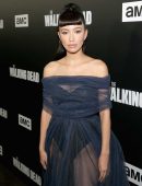 Christian Serratos at the Premiere of 'The Walking Dead' and After Party in LA