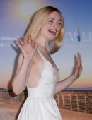 Elle Fanning at 'Galveston' Photocall at the 44th Deauville American FF