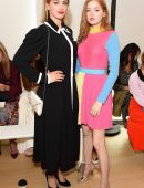 Ellie Bamber at Emilia Wickstead Show at London Fashion Week 2018