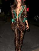 Emily Ratajkowski Braless in a Jacket, Out in Milan