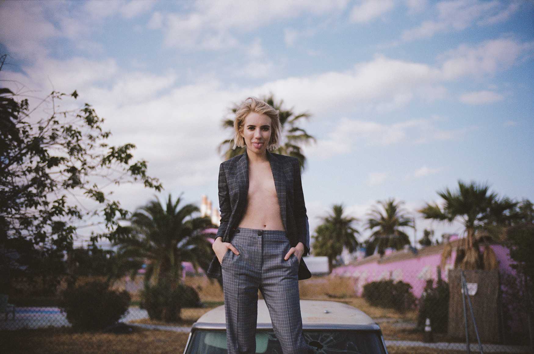 Emma Roberts in Rag & Bone Time of Day Photoshoot 2018