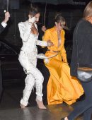 Gigi Hadid and Bella Hadid at Business Of Fashion Celebrates the #BoF500 2018