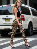 Katherine McNamara Out and About in NYC